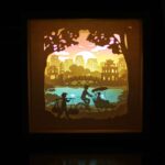 Hồ gươm hà nôi. den giay nghe thuat